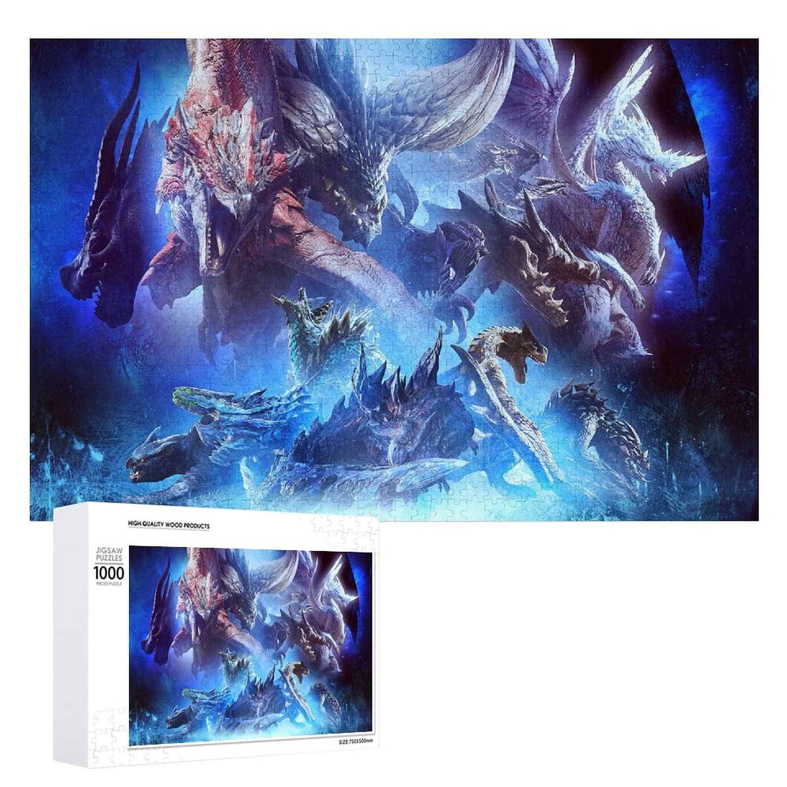 Amazon.co.jp: モンスターハンターライズ ジグソーパズル 漫画の