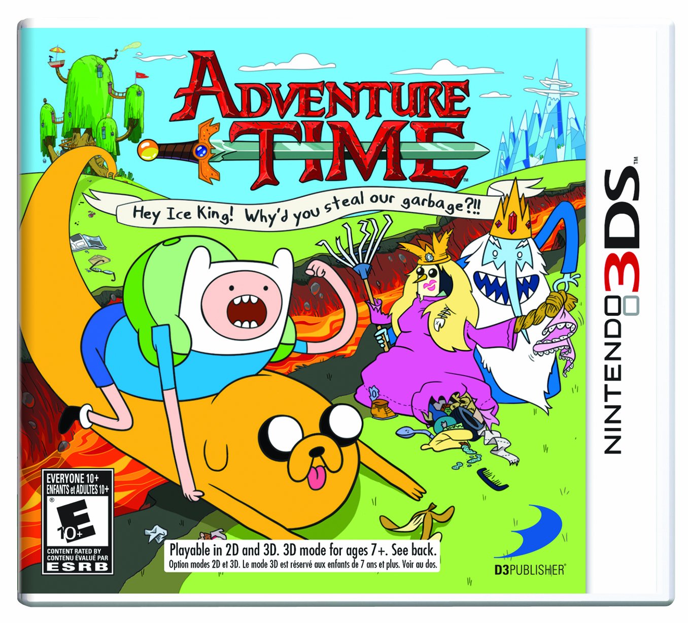 Amazon | 北米版 Adventure Time: Hey Ice King | ニンテンドー3DS