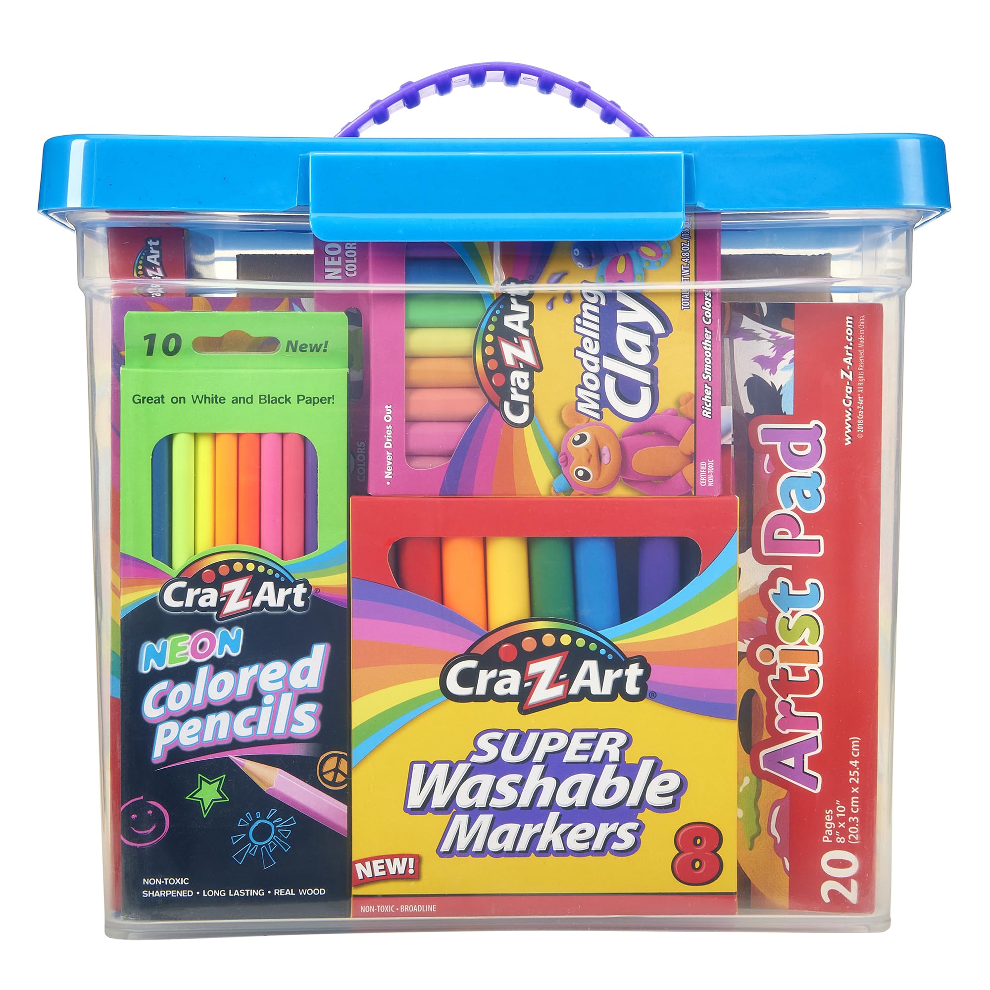 Amazon.com: CRA-Z-Art Ultimate Art Extravaganza Art Tub Packed