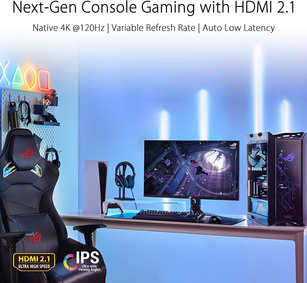 Amazon.co.jp: ASUS ゲーミングモニター ROG Swift PG32UQ 32インチ/4K