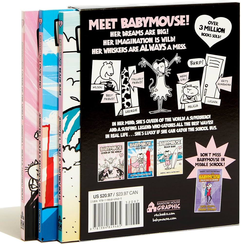 The Babymousetastic Boxed Set!: Books 1-3 (A Graphic Novel Boxed
