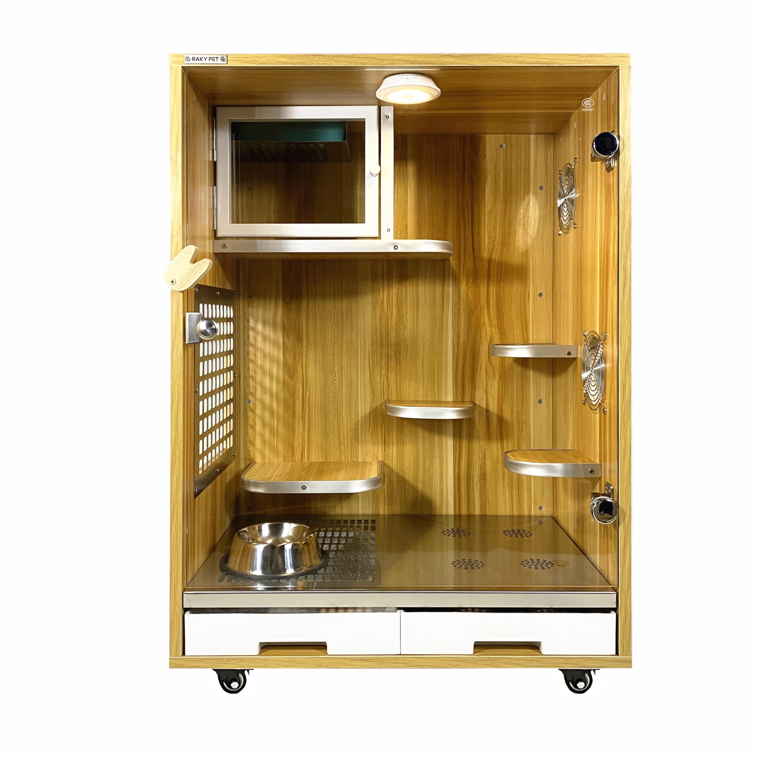 Amazon | 「組立完成品発送」チンチラゲージセット 小動物飼育ケージ