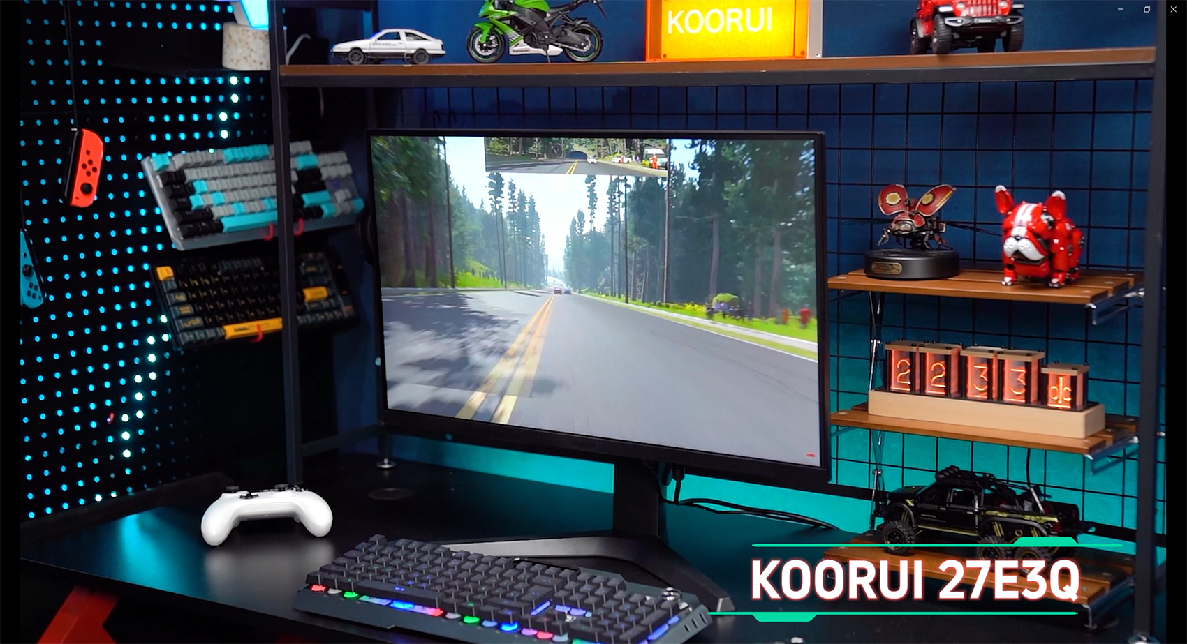 Amazon.co.jp: KOORUI ゲーミングモニター 27インチ モニター 170Hz