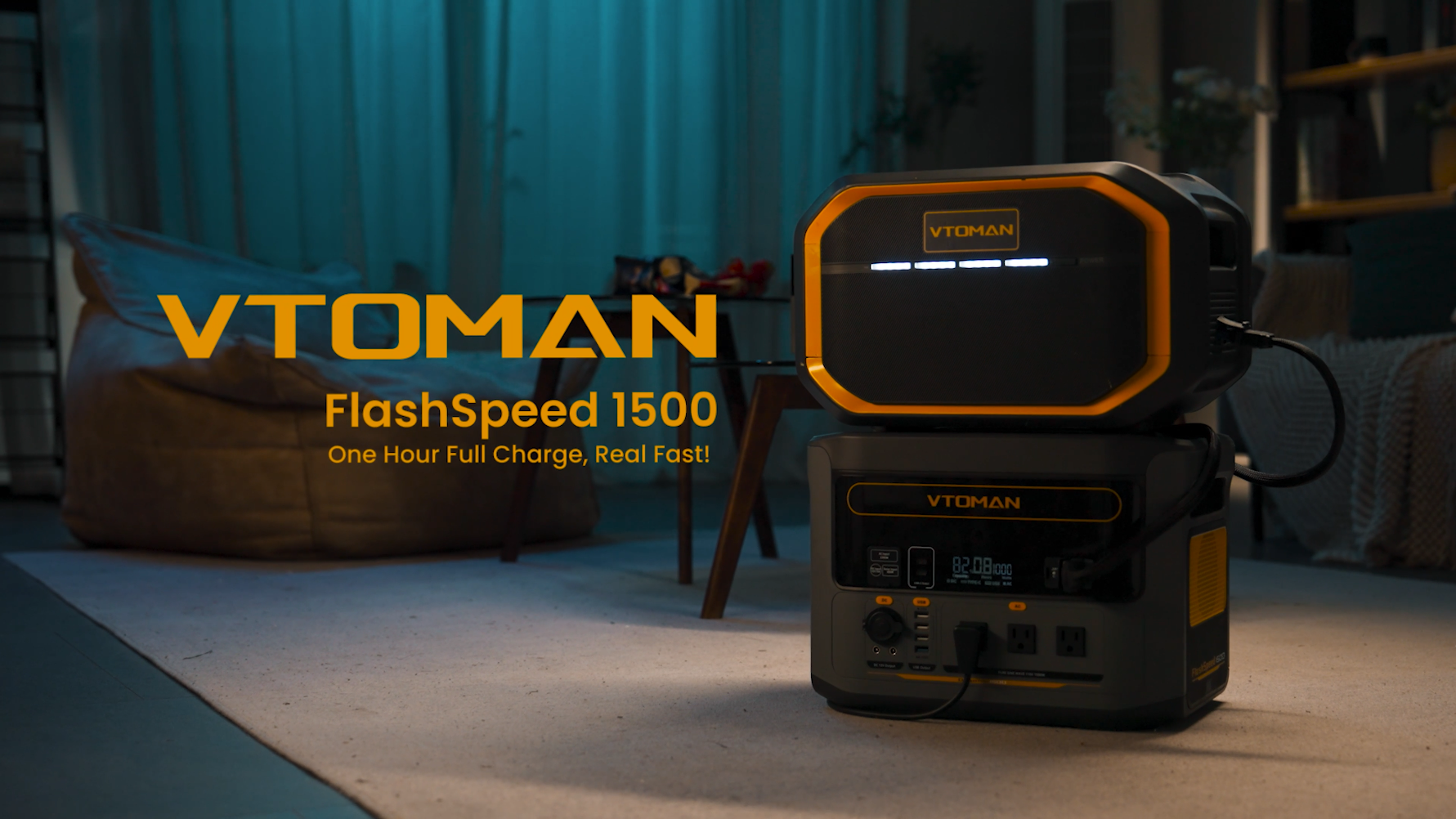 Amazon.co.jp: VTOMAN FlashSpeed 1500 ポータブル電源 1500W 1548Wh
