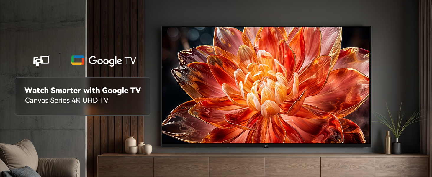 Amazon.com: FPD 43 Inch Smart TV, 4K UHD LED Flat Screen Google TV