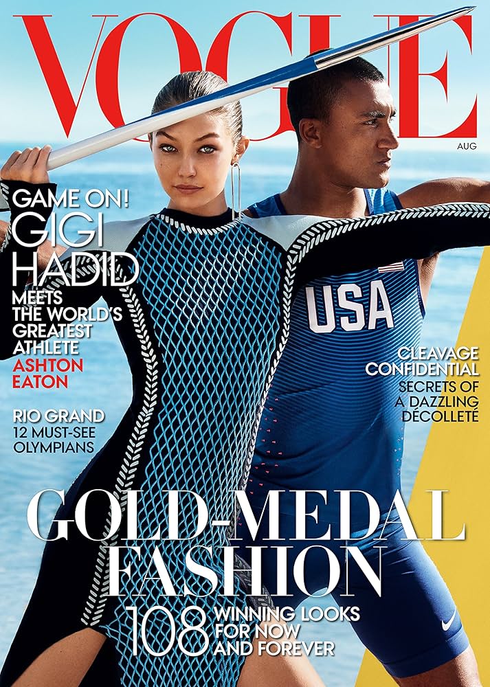 Vogue Magazine (August, 2016) Gigi Hadid Cover: unknown author