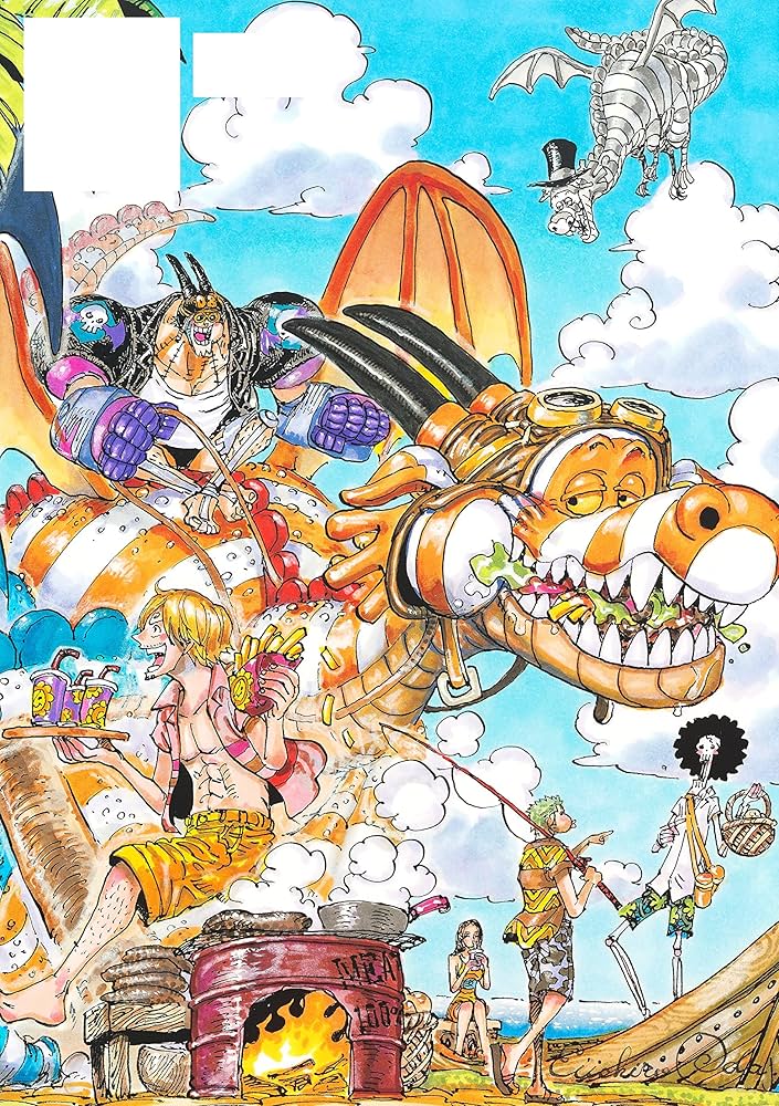 Amazon.com: ONEPIECEイラスト集 COLORWALK 10 DRAGON (Japanese