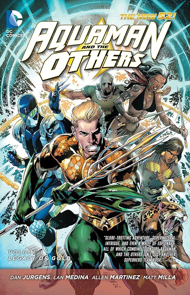 Amazon.com: Aquaman and the Others Vol. 1: Legacy of Gold (The New