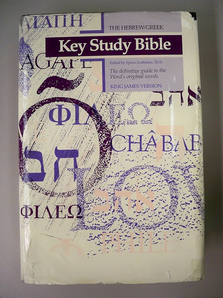 Hebrew Greek Key Study Bible: Anonymous: 9780529064974: Amazon.com
