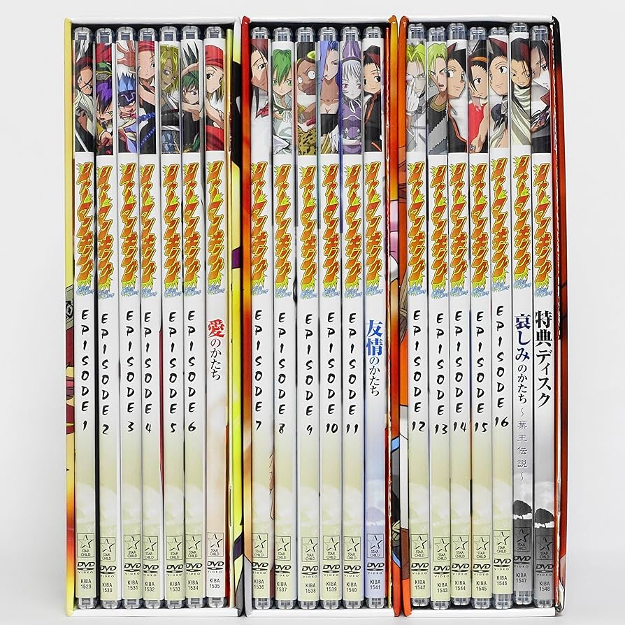 Amazon.co.jp: シャーマンキング DVD-BOX 全3巻セット [マーケット