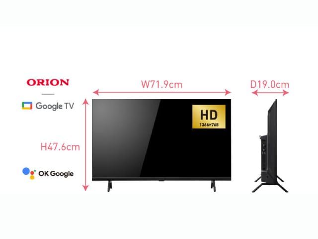 Amazon | ORION(オリオン) 32V型 スマートテレビ デジタルハイビジョン