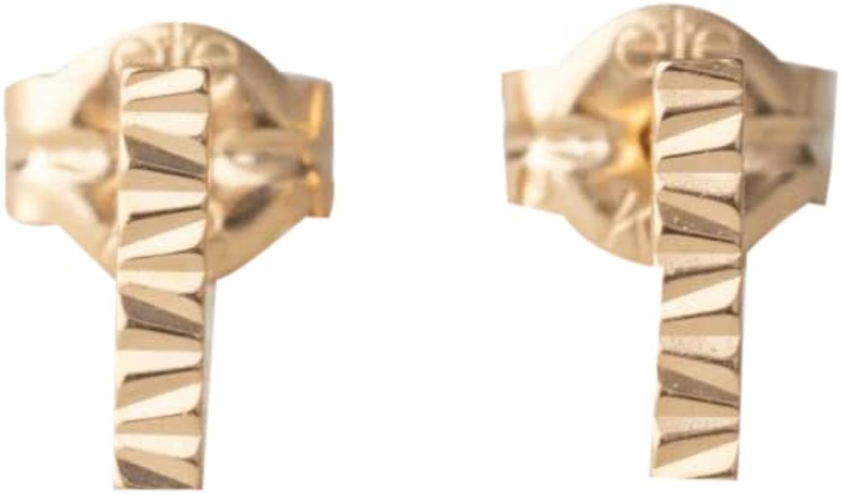 Amazon | (エテ) ete K18YG クレール トライアングルカット ピアス