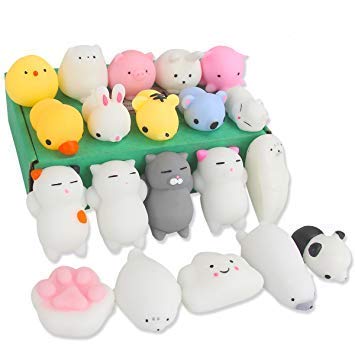Amazon | OneHorse 20個セット スクイーズ おもちゃ もちもち ストレス