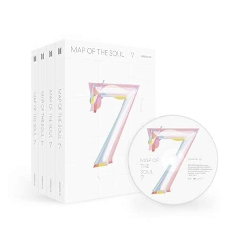 Amazon.com: BTS 'Map Of The Soul 7' [Version.01] CD+36p PhotoBook+