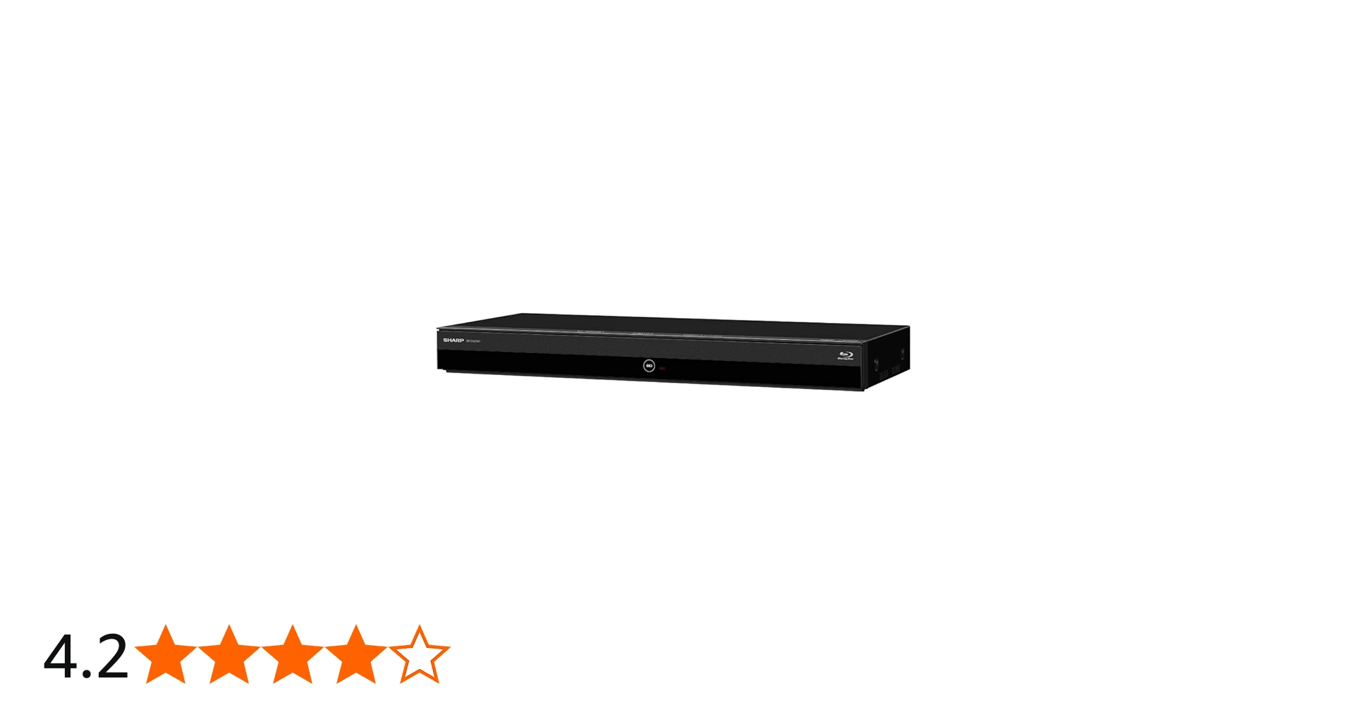 SHARP AQUOSブルーレイ 2B-C10CW1 2019年製 本体のみ シャープ AQUOS