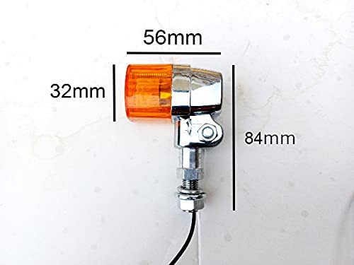 Amazon | 角型 メッキ ヨーロピアン ウインカー スモークレンズ 2個