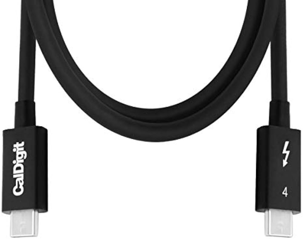 Amazon.co.jp: [Intel認証] CalDigit Thunderbolt 4/USB 4ケーブル