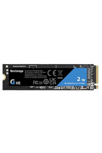 Amazon | Nextorage G-Series HE 2TB SSD 内蔵 M.2 2280 PCIe Gen5.0 x