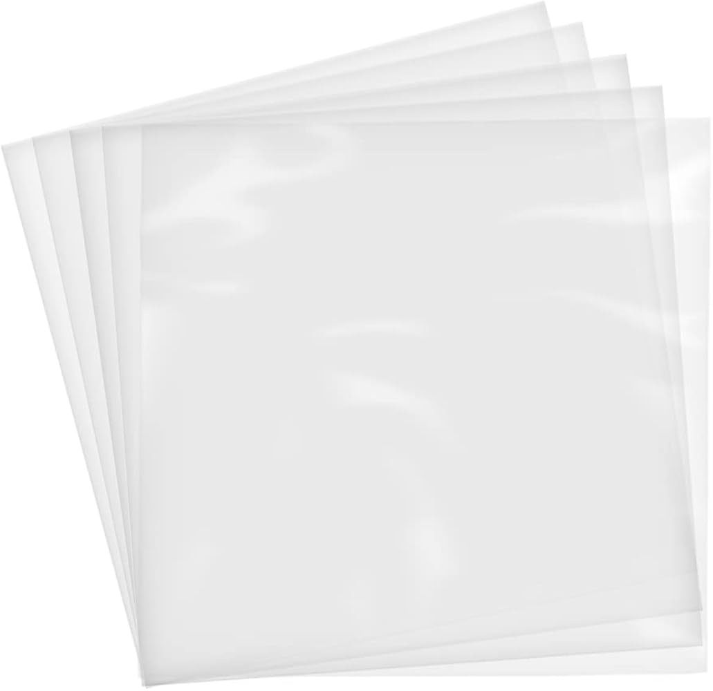 Amazon.co.jp: LP保護袋 12インチLPレコード外袋 オープン開口式