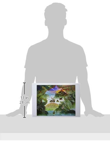 Amazon.co.jp: 1000ピース ジグソーパズル 藤城清治 リーフがそよぐ