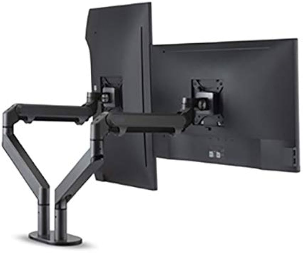 Amazon.co.jp: 【在庫処分】 デュアル モニター アーム デスクマウント