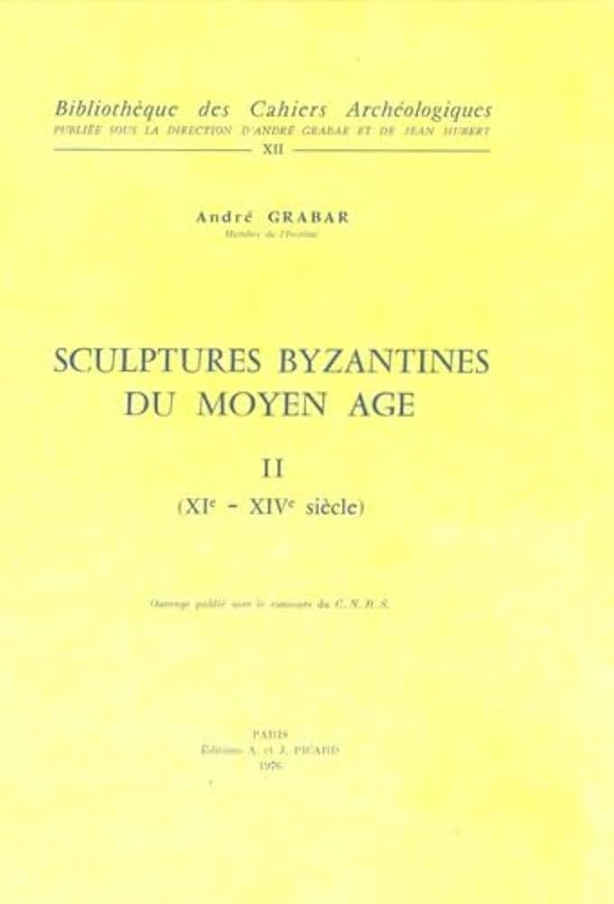 Amazon.co.jp: Sculptures byzantine du Moyen-Age (XIe-XIVe siècles