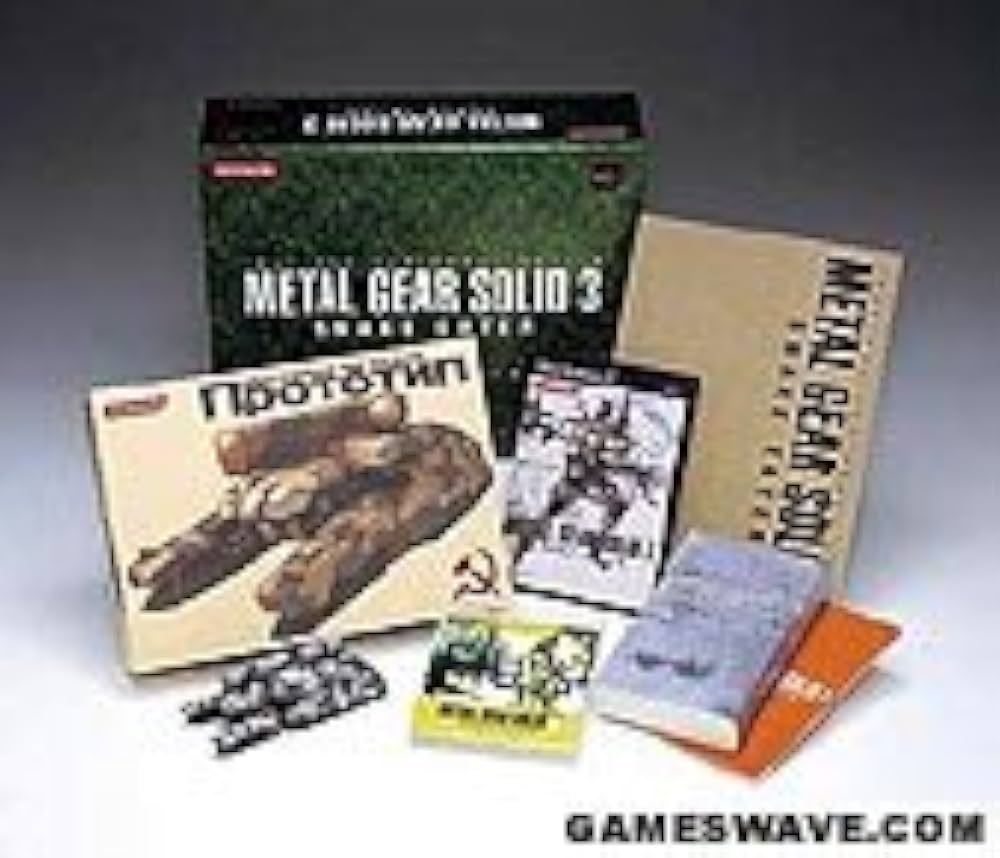 Amazon.co.jp: METAL GEAR SOLID 3 SNAKE EATER PREMIUM PACKAGE
