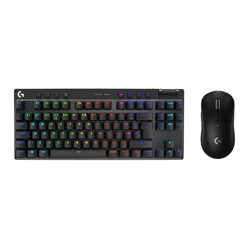 Logitech G PRO X TKL LIGHTSPEED Wireless Gaming Keyboard, Ultra