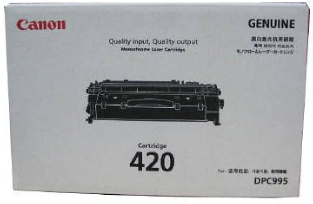 Amazon | CANON トナーカートリッジ420 純正品 | キヤノン | トナー