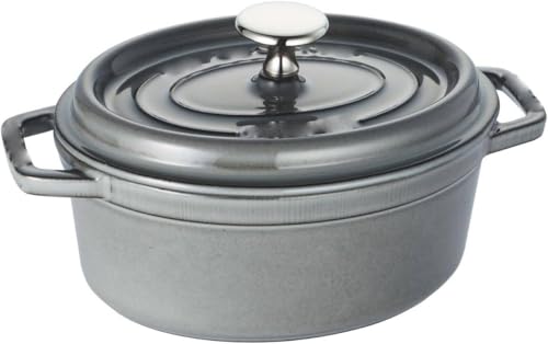 ストウブ ピコ ココット オーバル 17cm [グレー] (鍋) 価格比較 - 価格.com