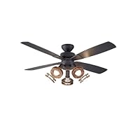 Amazon | 大光電機(DAIKO) LEDシーリングファン 灯具可動 LED電球7.4W