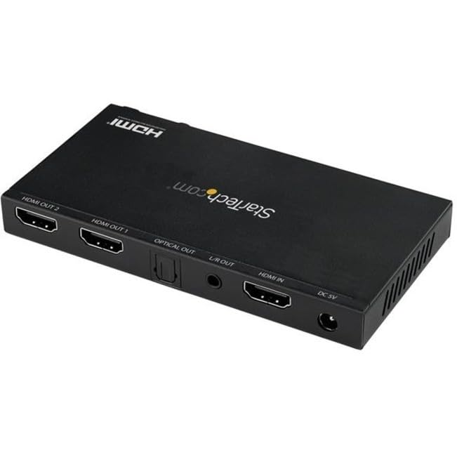 Amazon.com: StarTech.com 2 Port HDMI Splitter - 4K 60Hz with Built
