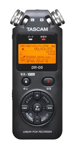 Amazon.co.jp: TASCAM(タスカム) DR-05 VER3 リニアPCMレコーダー