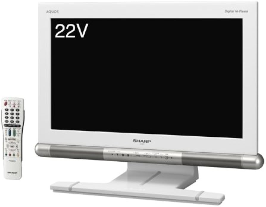 Amazon | SHARP 22V型 フルハイビジョン 液晶テレビ AQUOS LC-22P1-W