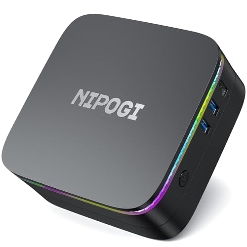Amazon.co.jp: NiPoGi ミニpc n100 mini pc 動作より安定 最大3.4GHz