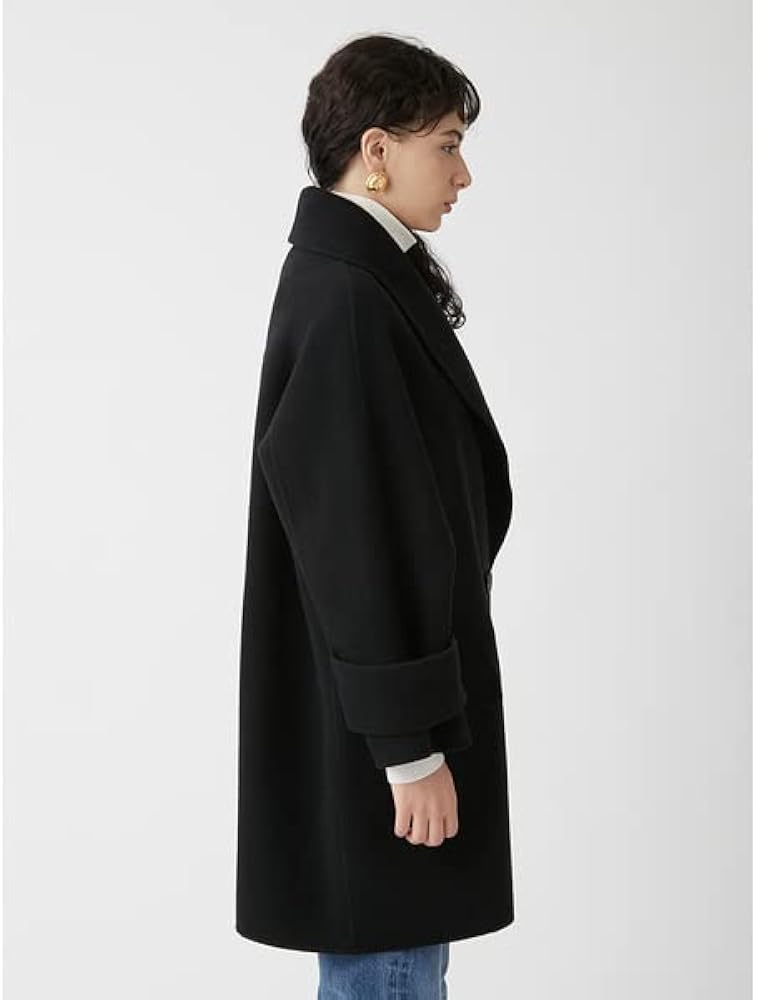 Amazon | [ミラオーウェン] 接結ハーフ丈Aラインコート 09WFC225300