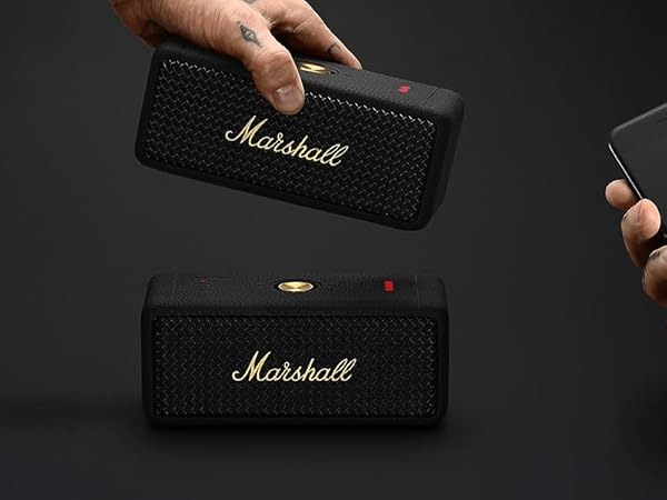 Amazon | Marshall ワイヤレスポータブル防水スピーカー EmbertonⅡ
