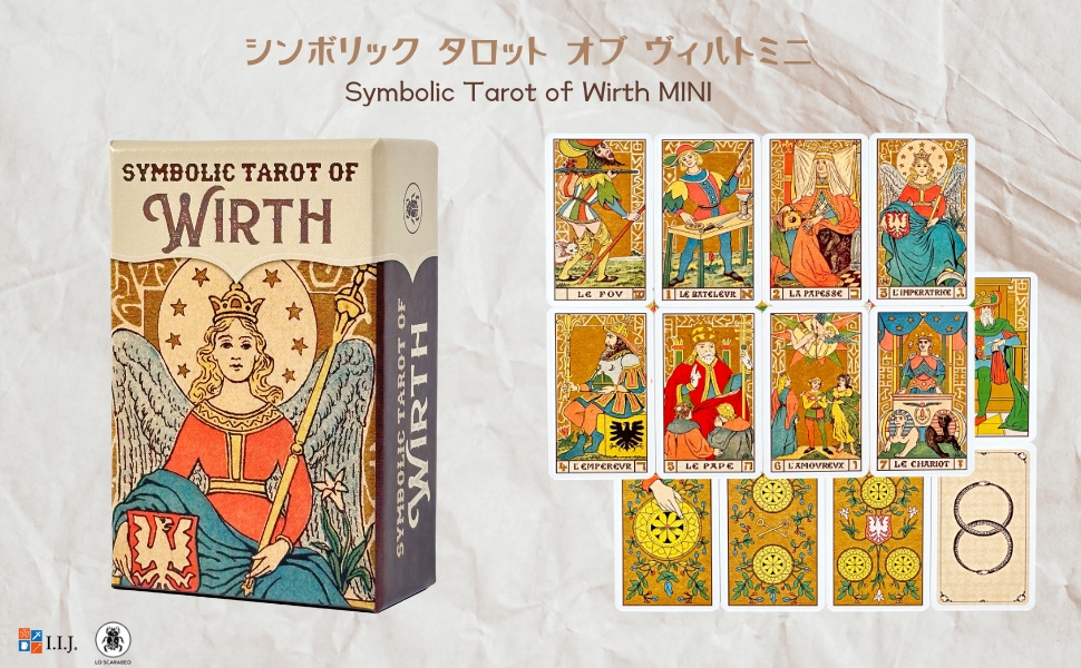 Amazon.co.jp: I.I.J タロットカード シンボリック・タロット・オブ