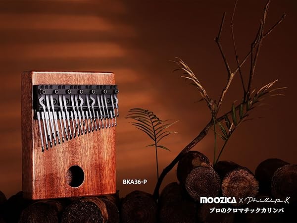 Amazon.co.jp: MOOZICA 36キーカリンバ 半音階 二段の半音付き ピアノ