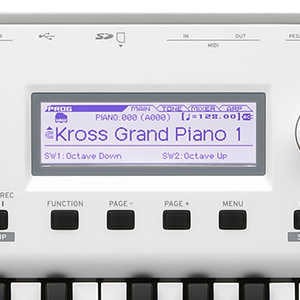 Amazon | KORG KROSS2-61-SC (ホワイト) シンセサイザー 61鍵盤