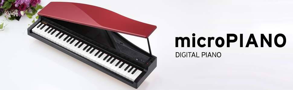 Amazon | KORG MICROPIANO マイクロピアノ ミニ鍵盤61鍵 ブラック
