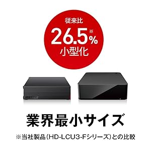 Amazon | BUFFALO USB3.1(Gen.1)対応 外付けHDD 4TB ブラック HD-LD4