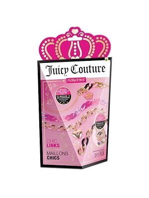 Amazon.com: Make It Real Juicy Couture: Chic Links - 211 pcs, DIY