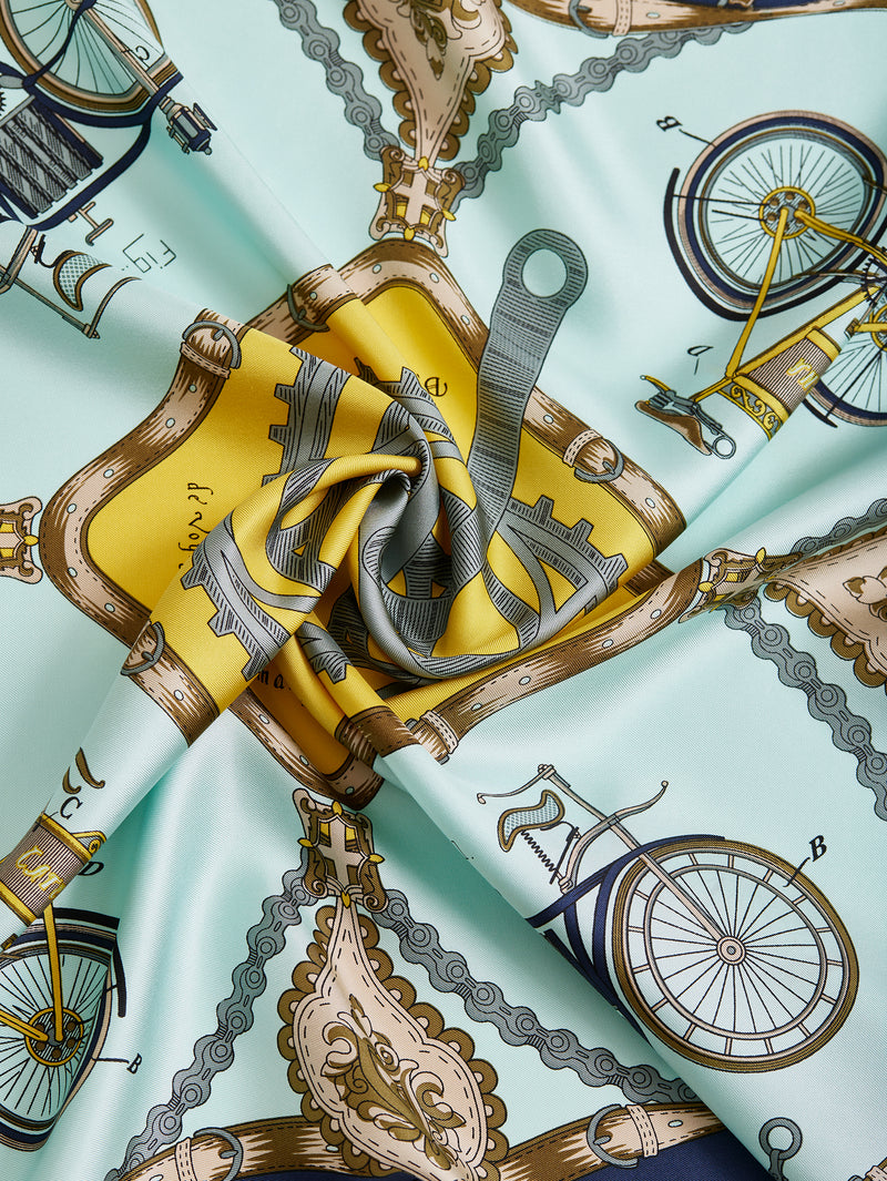 シルクスカーフ88＞自転車 – manipuri