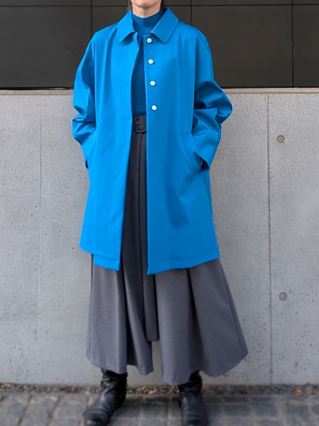 passione】パシオーネ ステンカラーパフスリーブコート | MANO（マーノ