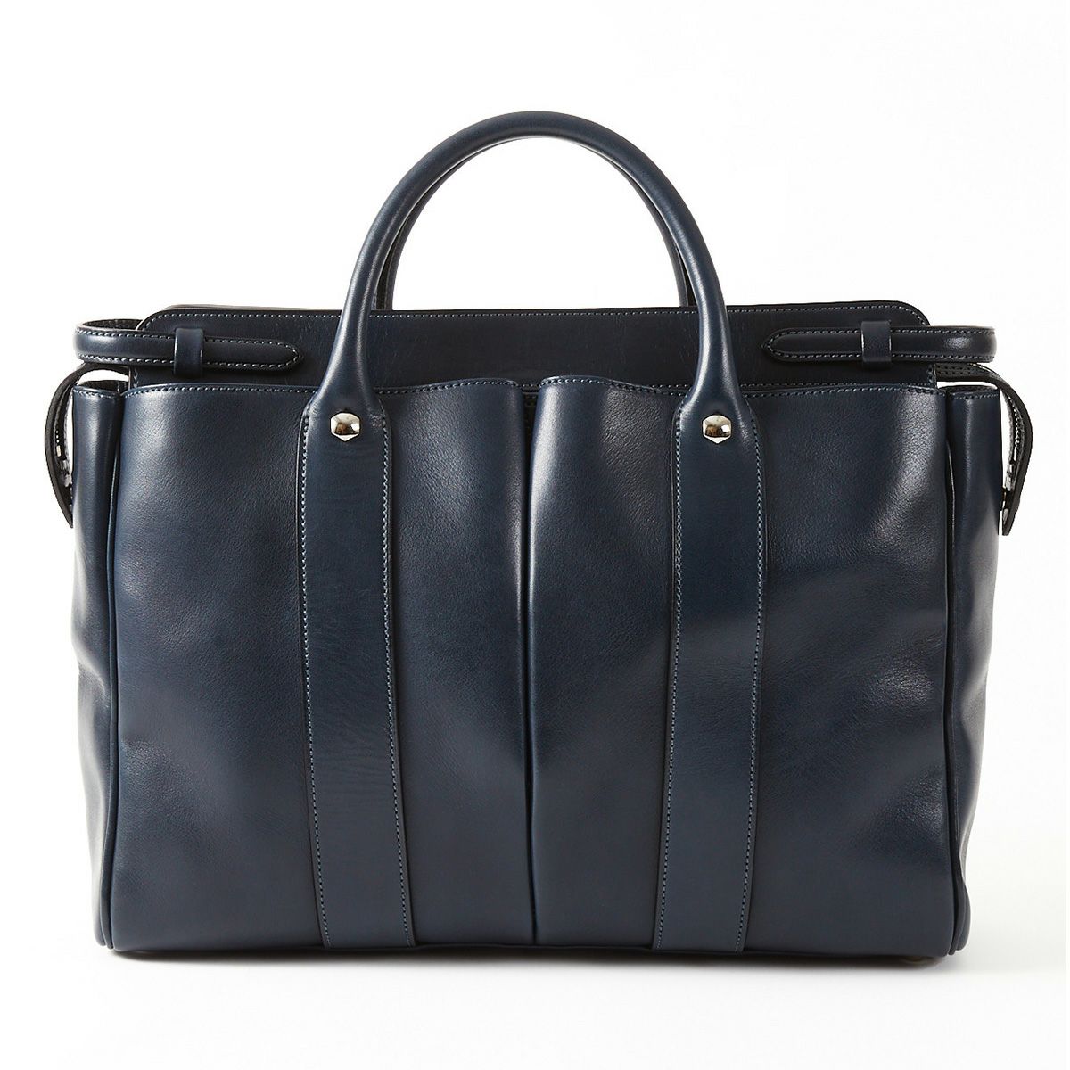 万双 ブリーフケース キャンバス×レザー 2室 廃盤 希少 ビジネスバッグ