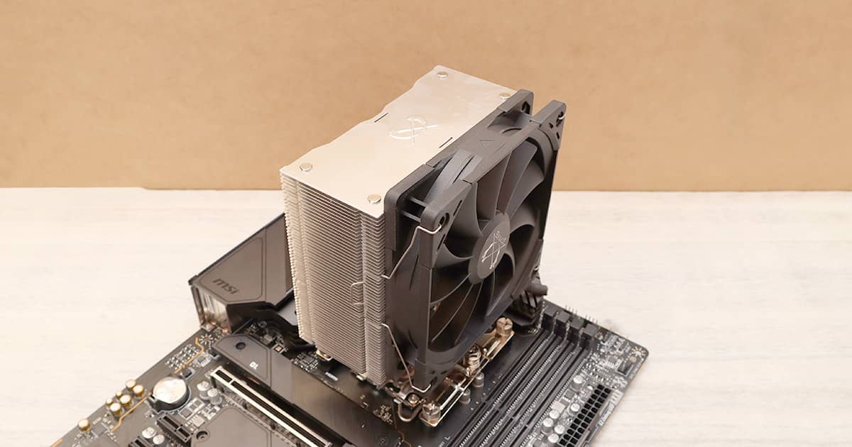 虎徹 MarkII Rev.B レビュー！人気のミドルレンジ空冷式CPUクーラー