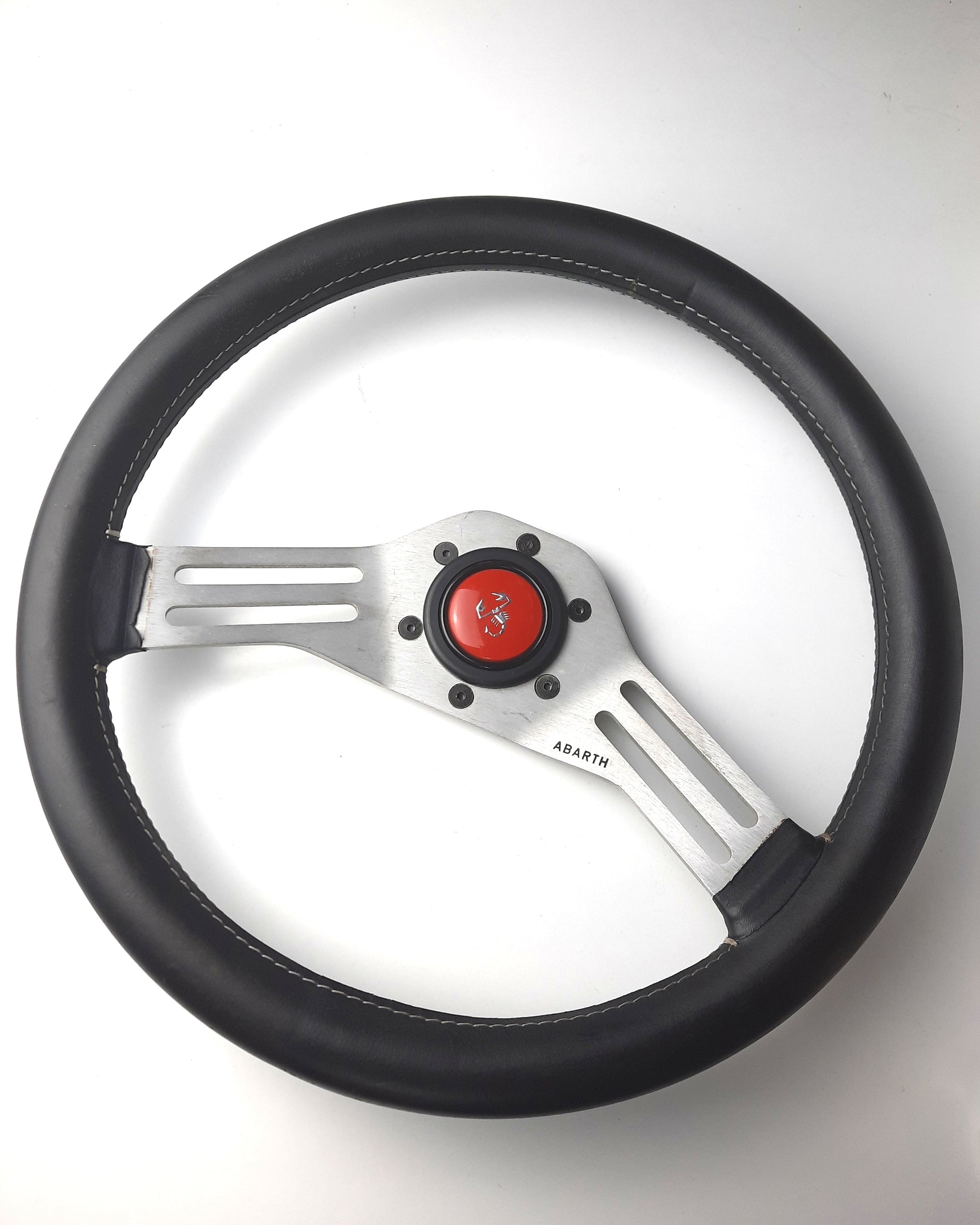 ABARTH TWO SPOKES STEERING WHEEL – Mad Hero
