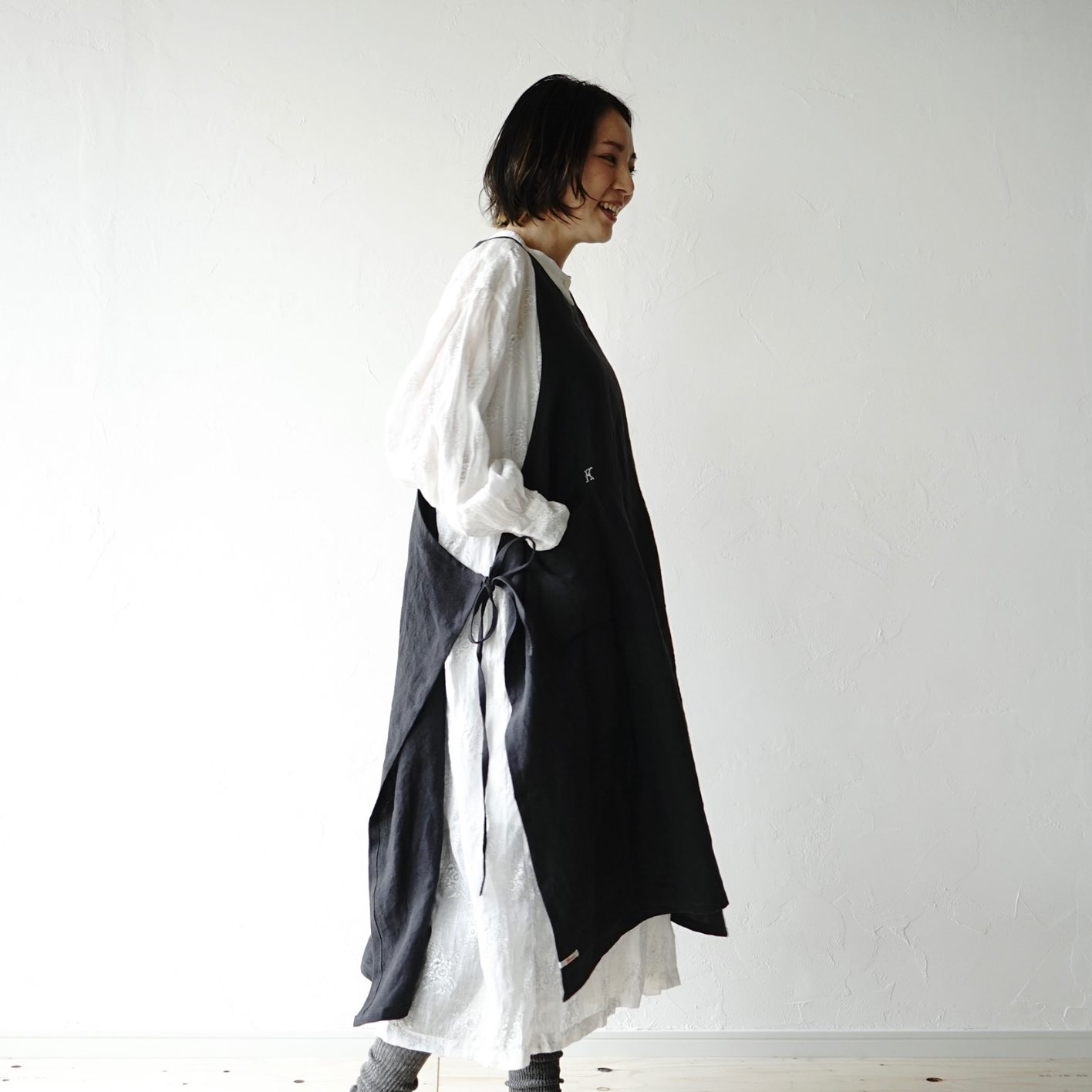 TABARD / hand made linen｜割烹着kapoc（カポック）公式オンライン