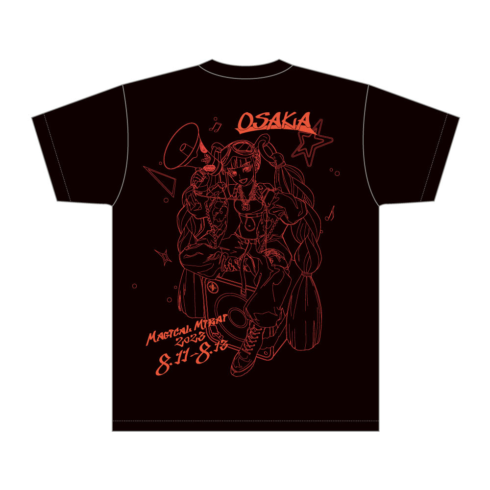 グッズ]マジカルミライ 2023 オフィシャルTシャツ 大阪ver.｜初音ミク